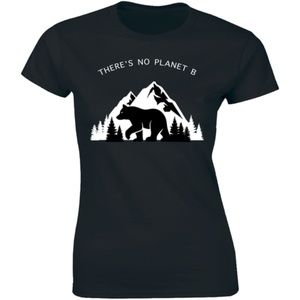There's No Planet B Save The Planet Womens T-shirt
